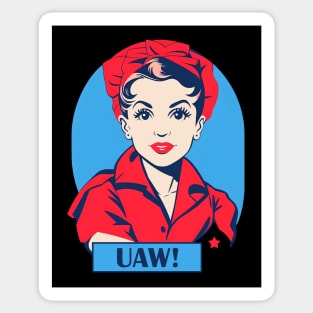 United Auto Workers Sticker